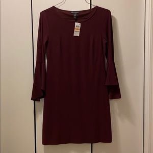 INC Small NWT maroon dress. Great for day/nite.